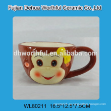 Lovely Affe Design Keramik Milch Tassen